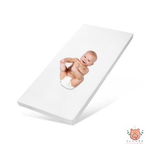 Alcube® EASY Babymatratze 70x140 aus Schaumstoff mit waschbarem Bezug bei 60°C für Babybett oder Juniorbett │kombinierbar mit Matratzenschoner oder Spannbettlaken 70x140