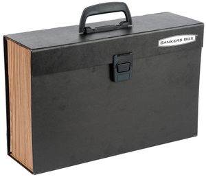 Fellowes BANKERS BOX Fächertasche Handifile 19 Fächer schwarz