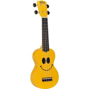 Mahalo USMILE/YW Smiley soprano ukulele, yellow