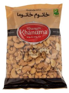 Khanum Khanuma - Cashewkerne gesalzen & geröstet 350gr