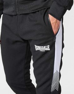 Lonsdale Marthall SlimFit Trainingsanzug Schwarz Größe XXL