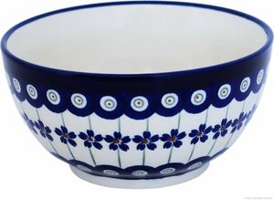 Orginal Bunzlauer Keramik 500ml Schüssel Schale Ø14 cm Dessertschale Müslischale Kompttschale im Design 166a