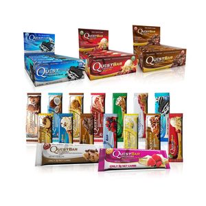 Quest Nutrition Quest Bar, 12 x 60 g Riegel, Geschmack:Cinnamon Roll