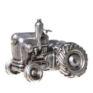 Udo Schmidt 89235 Spardose Traktor Antik Silber Auto Sparschwein Figur