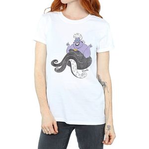 Malá morská víla - tričko pre ženy BI1656 (3XL) (Biela)