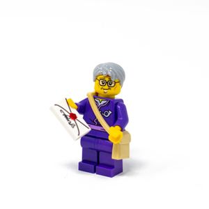 LEGO Minifigur: Postbote