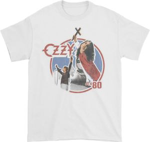 Ozzy Osbourne - Tričko "Blizzard Of Ozz '80" pre mužov/dámy Uni RO8648 (XL) (White)