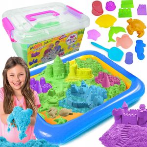 Kinetischer Sand 3Kg Geformt + Sandkastenpool
