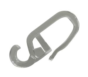 rewagi® 100x Überklipshaken Transparent – 5 mm Öse – Gardinenhaken – Faltenhaken