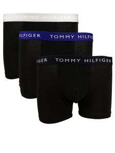 Tommy Hilfiger Pánské spodní prádlo Boxerky 3 Pack S Black, Velikost:S
