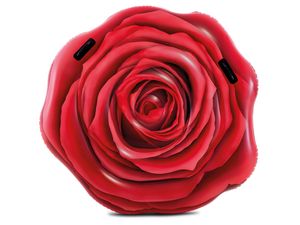 INTEX Luftmatratze 137 x 132 cm Rose, aufblasbar