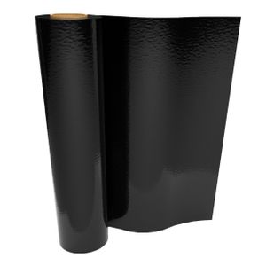 Baufolie Typ150 schwarz 4mx25m, UV-beständige Folie für Außenbereich