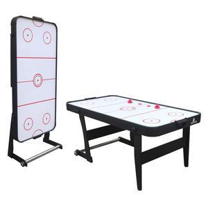 Cougar Icing XL Airhockeytisch 6ft - Klappbar | Airhockey Tisch inkl. Zubehör (Pucks & Pushers) | Airhockeytisch mit Luft für Kinder und Erwachsene für Zuhause