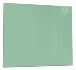 Wallario Herdabdeckplatte aus Glas, Größe 60 x 52 cm 1-teilig, Motiv Pastellgrün