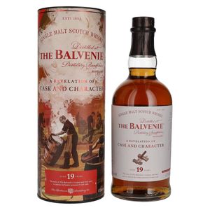 Balvenie 19 Jahre Cask and Character Single Malt Scotch Whisky 0,7l, alc. 47,5 Vol.-%