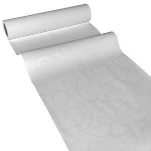 50m x 0,40m JUNOPAX® Papier Tischläufer LOOP weiß