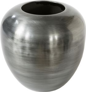 Fink Vasen Losone antik grau Eisen Höhe 20 cm