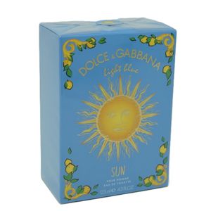 Dolce & Gabbana Light Blue Sun Pour Homme Eau de Toilette für Herren 125 ml