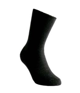 Woolpower Socke 400  Wolle Wander-Socken schwarz, Größe:40/44