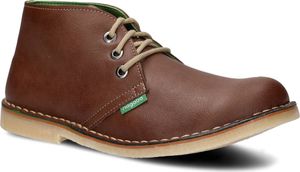 NAGABA Boots Herren Vegan Schuhe aus Kunstleder, Einlegesohle Mikrofaser, Erze, 43