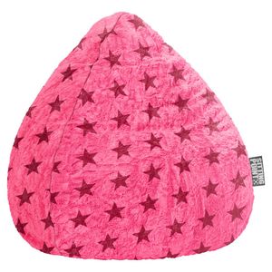 Magma Beanbag FLUFFY Stars Beanbag XL v ružovej farbe 220 litrov; 35-34751-52