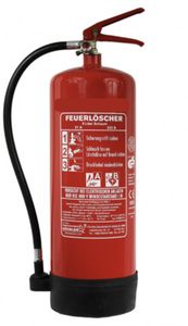 9 Liter Schaum Feuerlöscher 34A 233B =10LE
