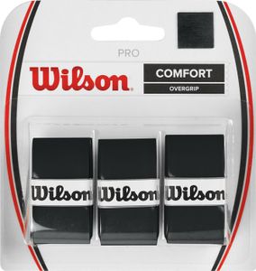 Wilson Pro Comfort Overgrip 3er Pack Schwarz