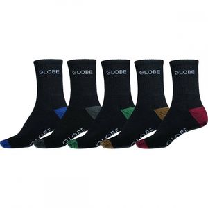 Globe Ingles Crew 5 Pack Multi EU 39-44 1/2