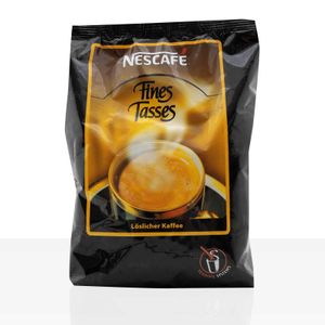 Nestlé NESCAFÉ Fines Tasses Füllprodukt Getränke Automaten löslicher gemahlener Bohnenkaffee, 250 g