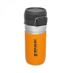 Stanley Quick Flip Water Bottle 0.47l, Saffron, Vakuumisolierung, Sicherheitsverschluss