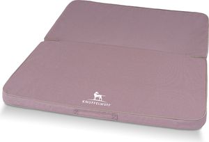 Faltbare Reisematte Orthopädisch Tacoma aus Velours mit Handwebcharakter 140 x 120cm Rosa