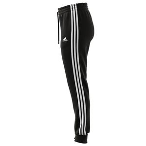 adidas Jogginghose für Damen im 3 Streifen Design, Farbe:Schwarz, Damen Größen:M