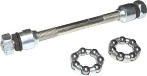 Osa předního kola 127 mm FG 7,9 mm uzamčená, stříbrná Osa předního kola 127 mm FG 7,9 mm uzamčená, stříbrná