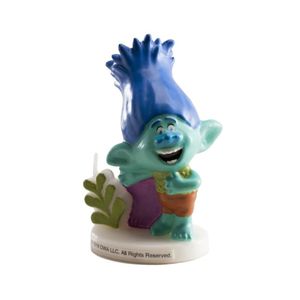 Dekora Kuchen Kerze - Trolls 3D - Branch  Dekora