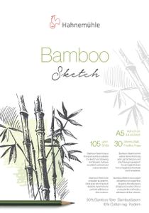 Hahnemühle 10628560 Skizzenblock Bamboo - A5, 105 g/qm, 30 Blatt