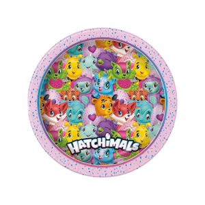 Hatchimals - Figuren - Party-Teller, Papier 8er-Pack SG29115 (Einheitsgröße) (Bunt)