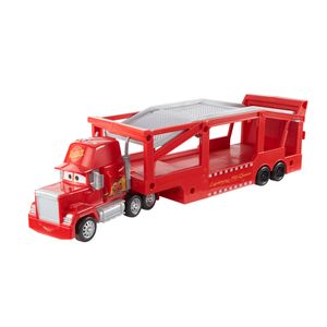 Disney Pixar Cars Transporter Mack mit Rampe, ca. 33 cm langer Autotransporter für 12 Fahrzeuge