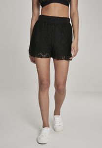Urban Classics Szorty damskie sznurowane czarne - S