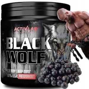 Activlab Black Wolf Pre-Workout Muskelpumpe 300g BLACKCURRANT