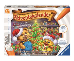 Ravensburger 8407 Adventskalender tiptoi für Kinder ab 4 Jahren
