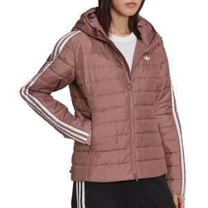 Adidas Hooded Premium Slim-Fit Jacke Damen