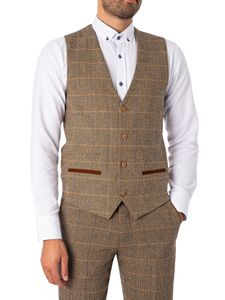 Marc Darcy Ted Tweed-Karoweste, Braun 44R