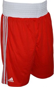 Adidas Boxing Shorts Punch Line Red White ADIBTS02 Größe M