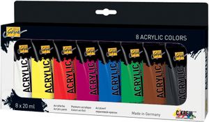 KREUL Acrylfarbe SOLO Goya Acrylic 20 ml 8er Set