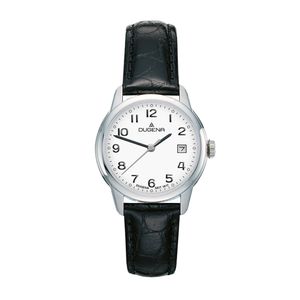 Dugena Damen-Armbanduhr Vega, Quarz, Edelstahl, Saphirglas, 5 bar