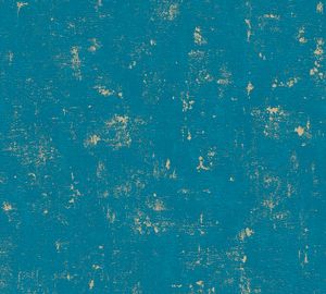 A.S. Création Vintagetapete Blooming Vliestapete blau gold 10,05 m x 0,53 m