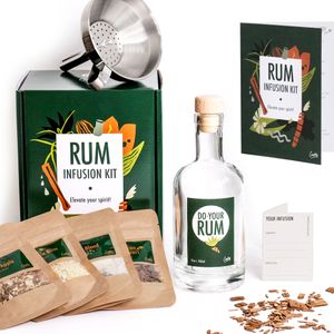 Craftly DIY Rum Infusionsset | Geschenkset | Geschenk für Geburtstag