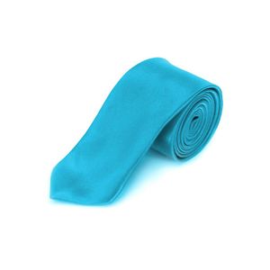 Oblique Unique Krawatte Schlips schmal Binder Style - türkis