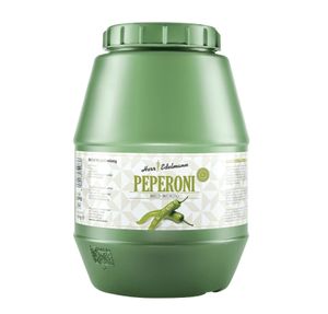 Peperoni, grün, mild-würzig 4750ml Plastikkanister Abtropfgewicht 2,4kg