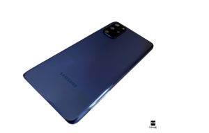 Akkudeckel Backcover passend für Samsung Galaxy S20+ Plus inkl. Aufkleber Aura Blue